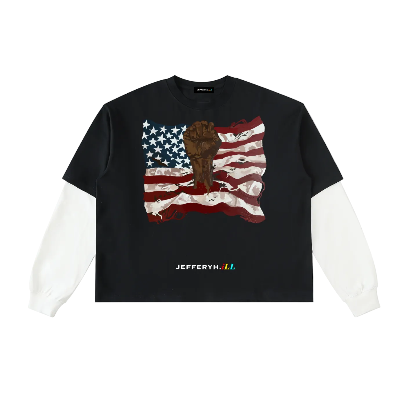 BLACK POWER Contrast Tee