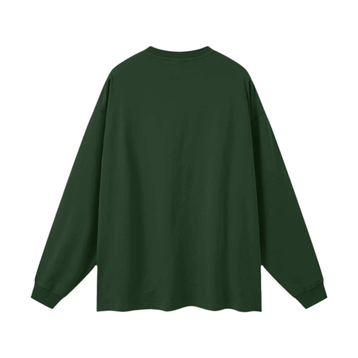 Oversized Unisex Long Sleeve (white logo)