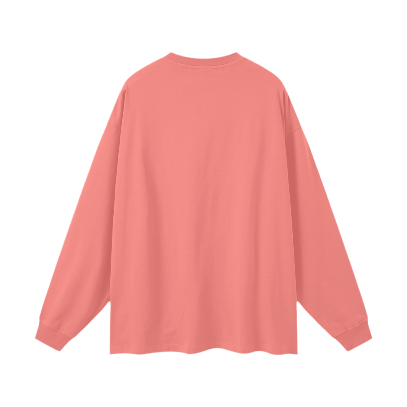 Oversized Unisex Long Sleeve (white logo)