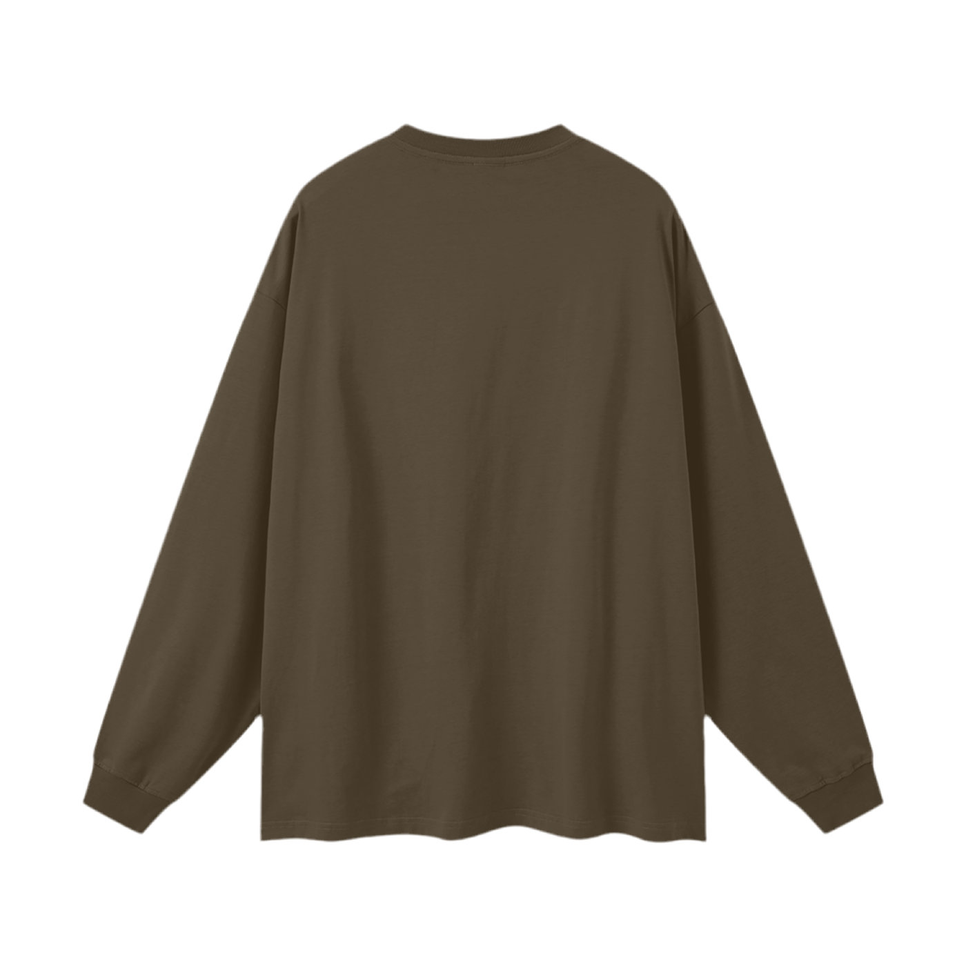 Oversized Unisex Long Sleeve (white logo)