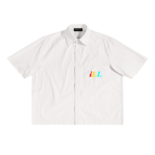 Oversized White Collar Shirt