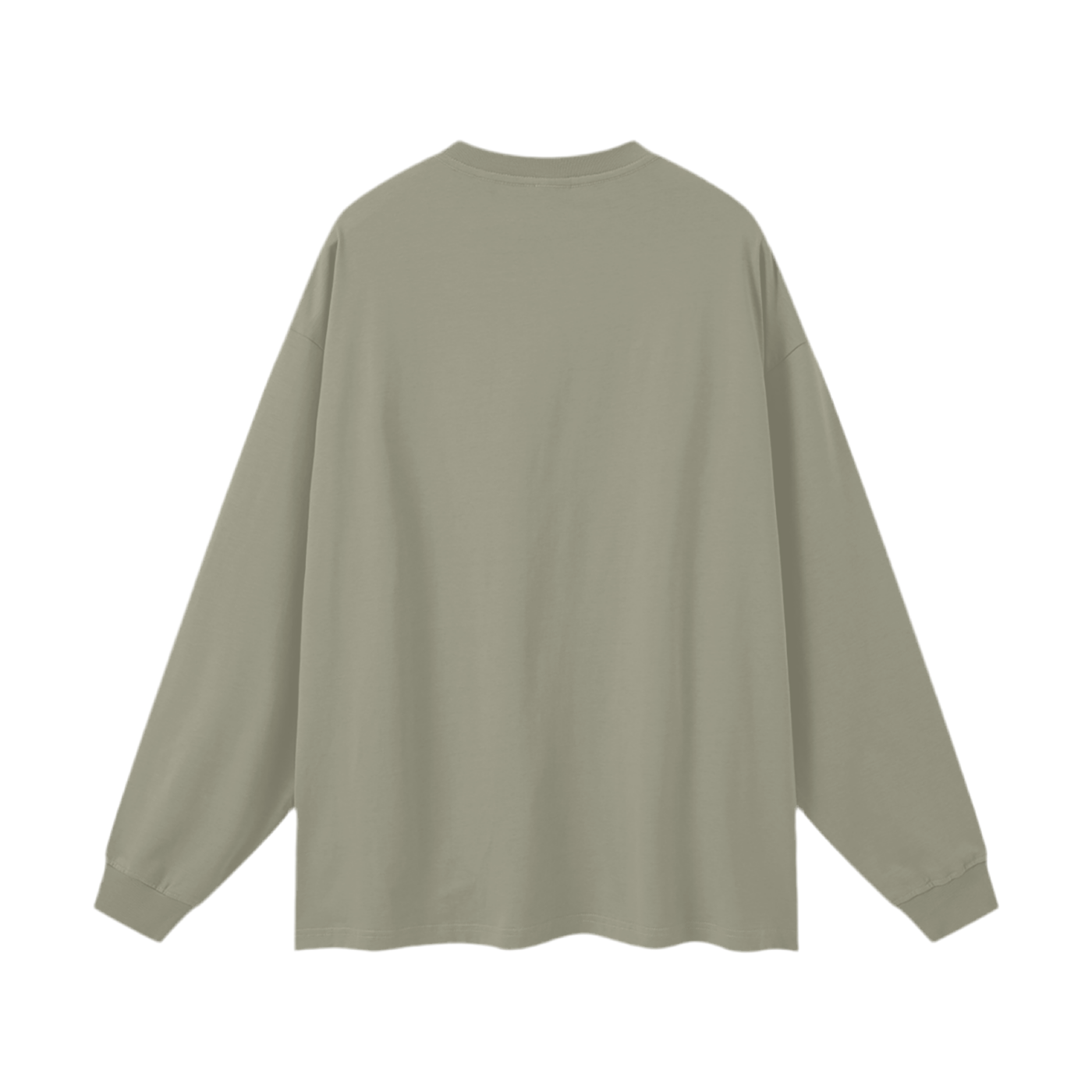 Oversized Unisex Long Sleeve (white logo)