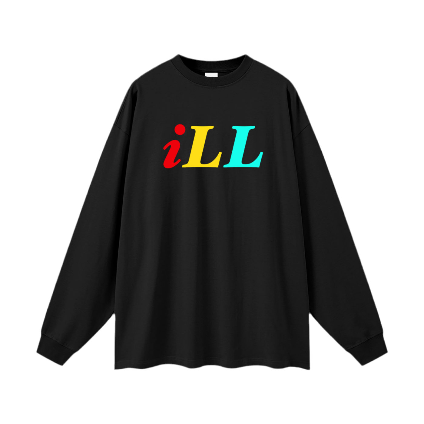 Oversized Unisex Long Sleeve (tricolor)