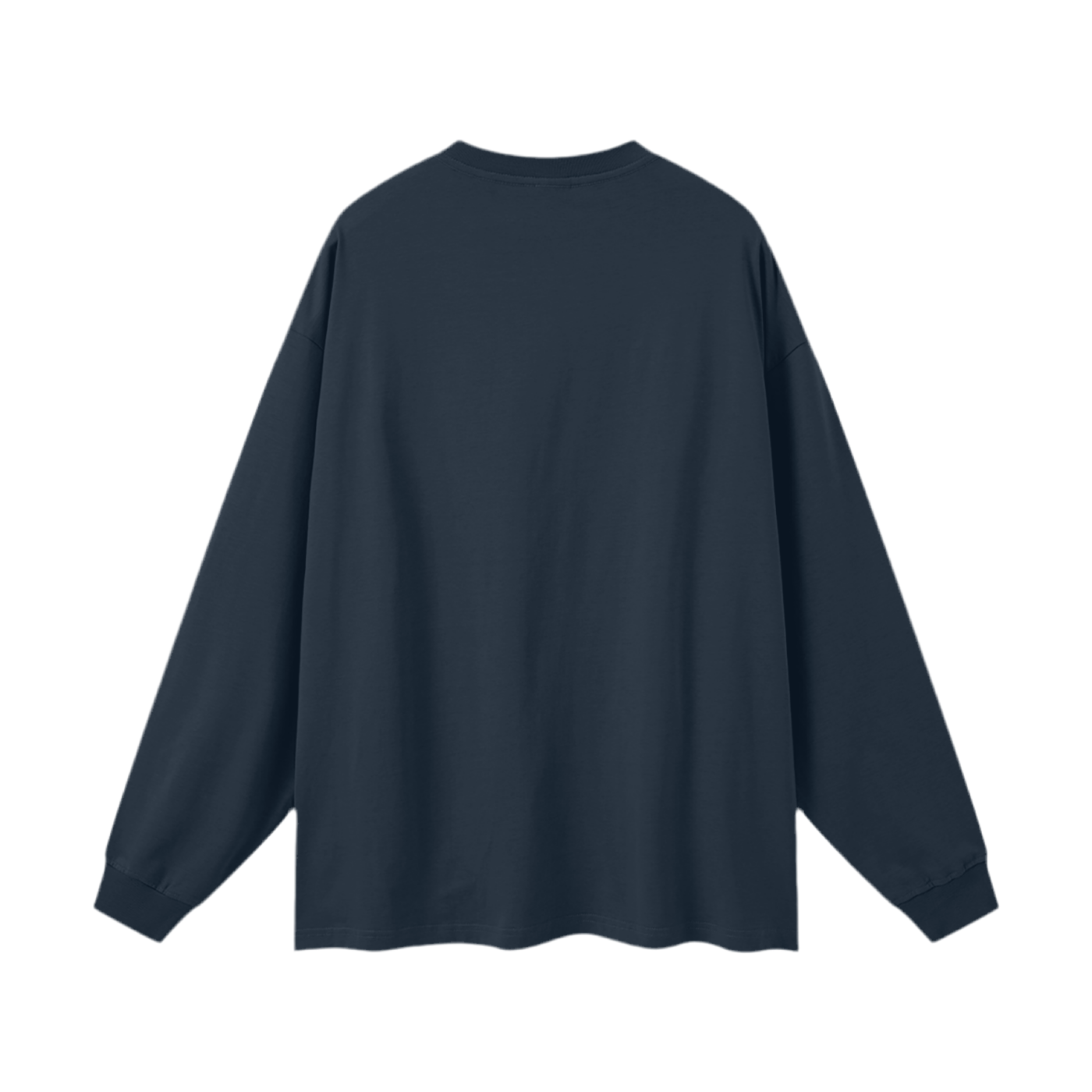 Oversized Unisex Long Sleeve (white logo)