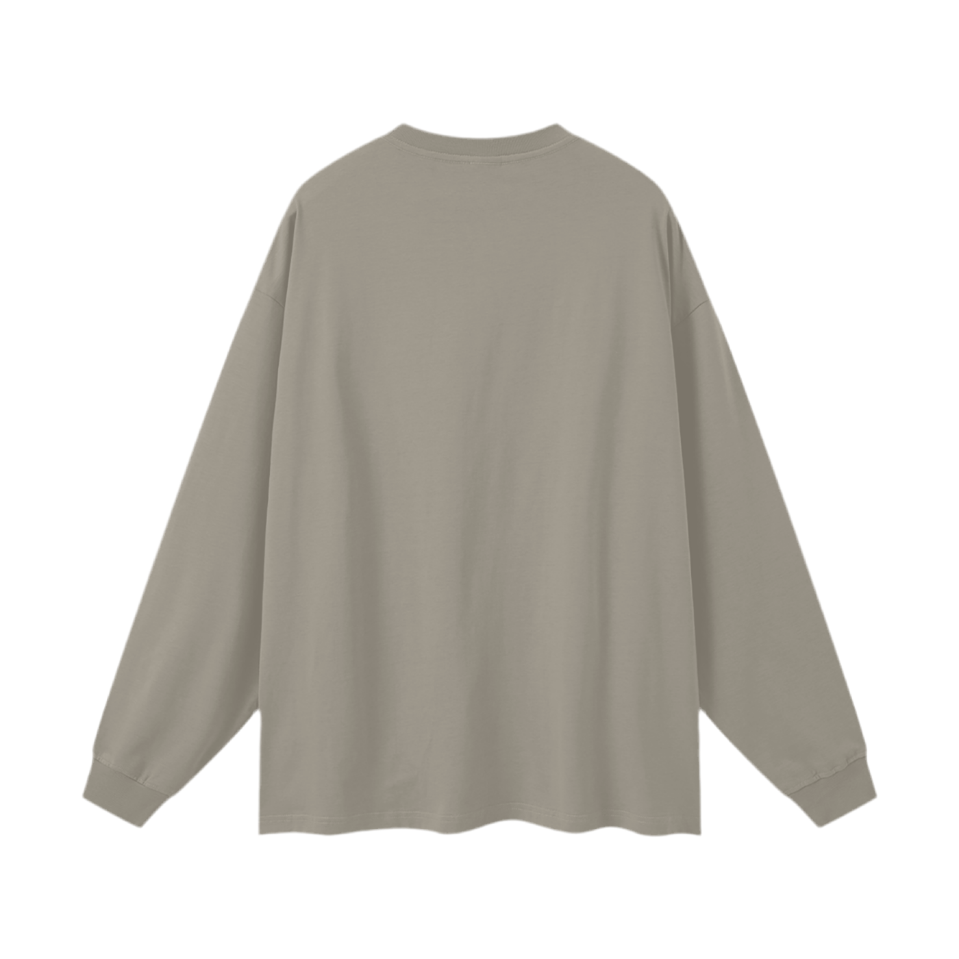 Oversized Unisex Long Sleeve (white logo)