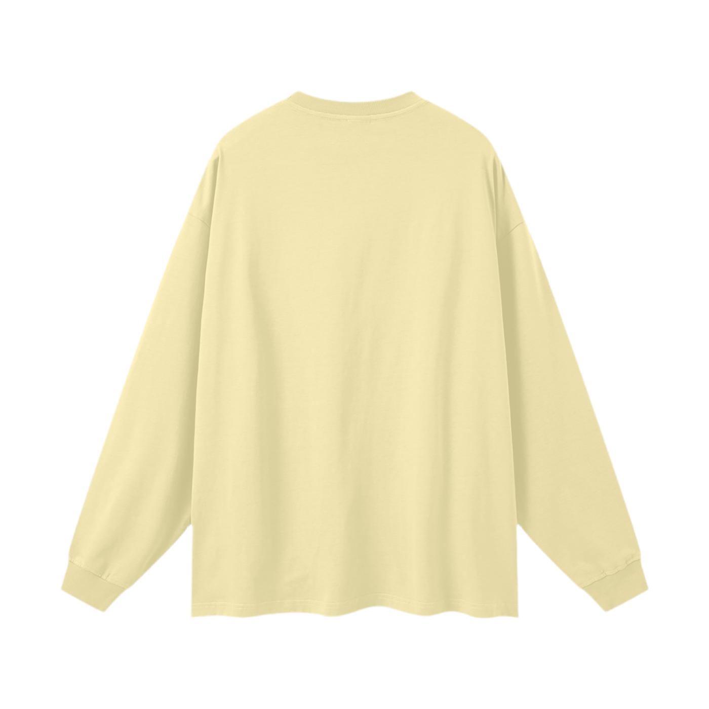 Oversized Unisex Long Sleeve (white logo)