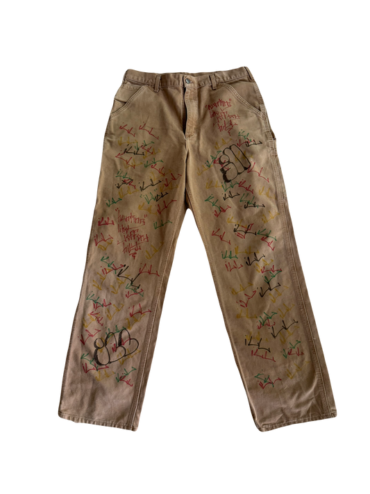 iLL x CARHARTT PANTS