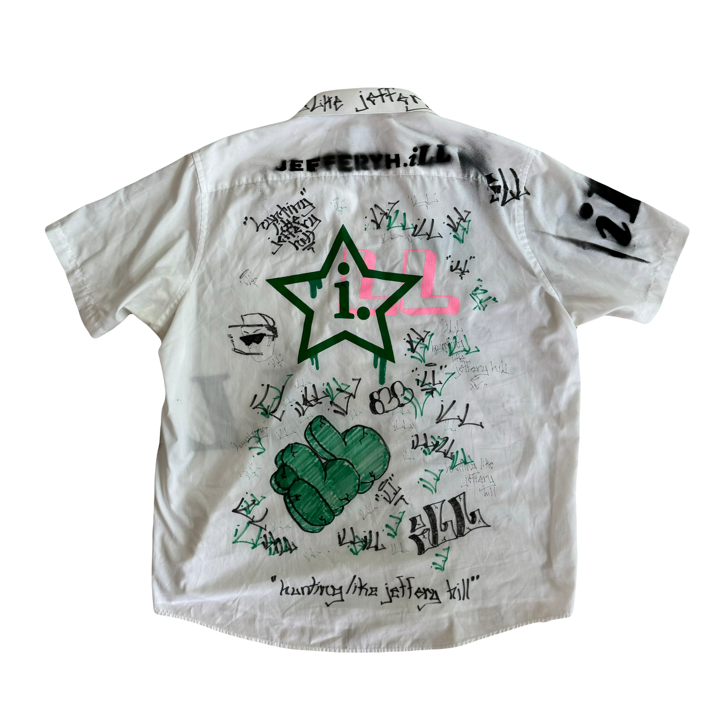 GRAFFITI DRESS SHIRT