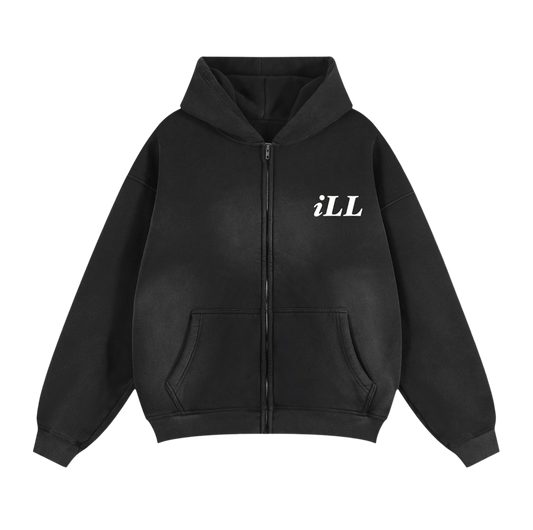 Sunfade Jacket (white logo)